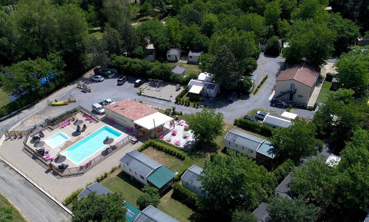 Camping Le Coin Charmant Chauzon Exterior photo